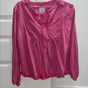 Serra Retreat by Joie Rucker Hot Pink Flowy Blouse